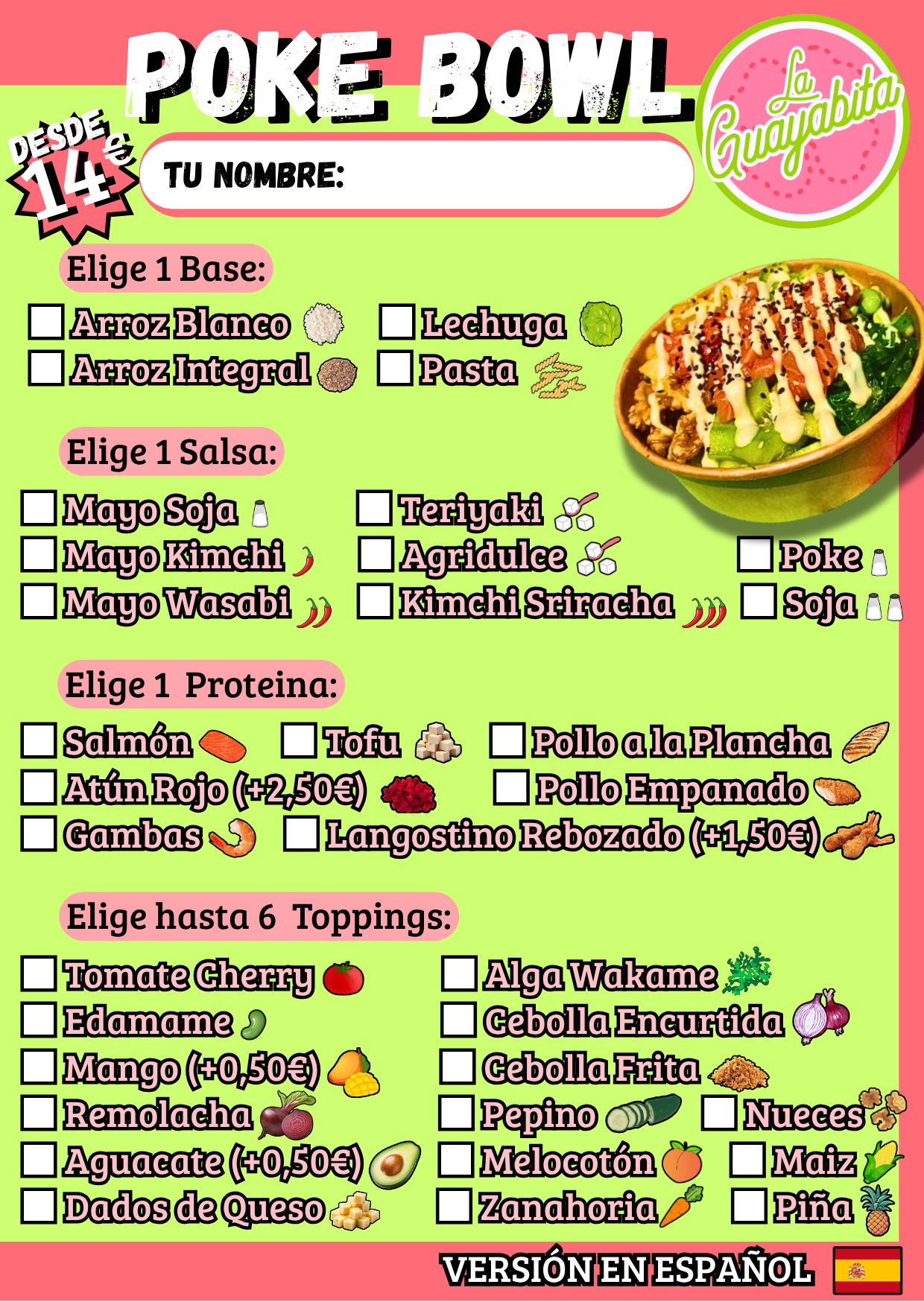 Crea tu Poke